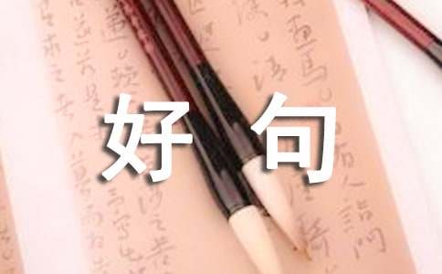 英文好句子摘抄简短